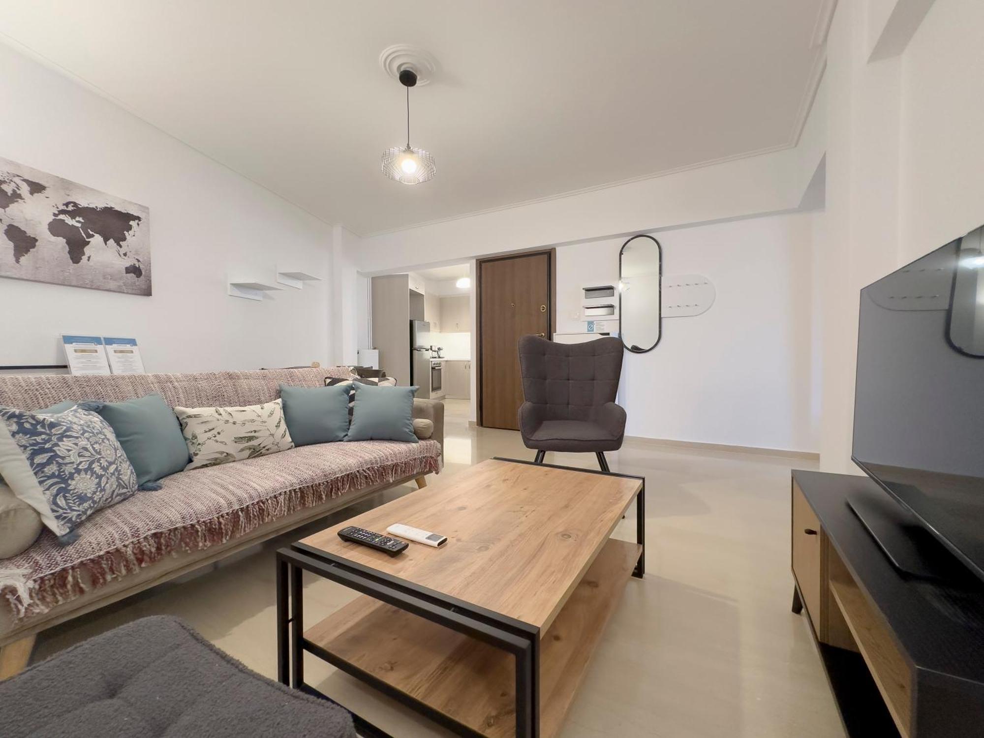 Nagia Modern Paleo Faliro D-1 Apartment *